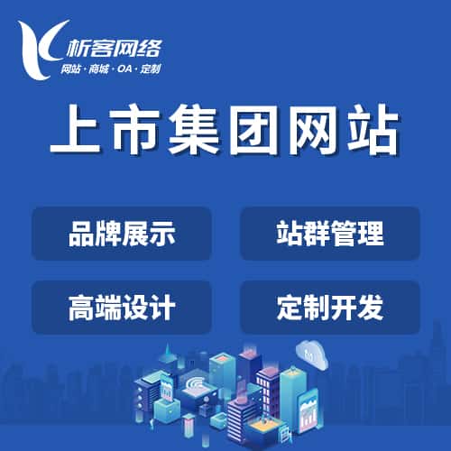 宝鸡上市集团网站定制